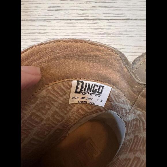 NWT Dingo Gummy Bear Leather/Suede Ankle Western Ladies Boots, Block Heel, Sz 6‎ - Picture 5 of 9